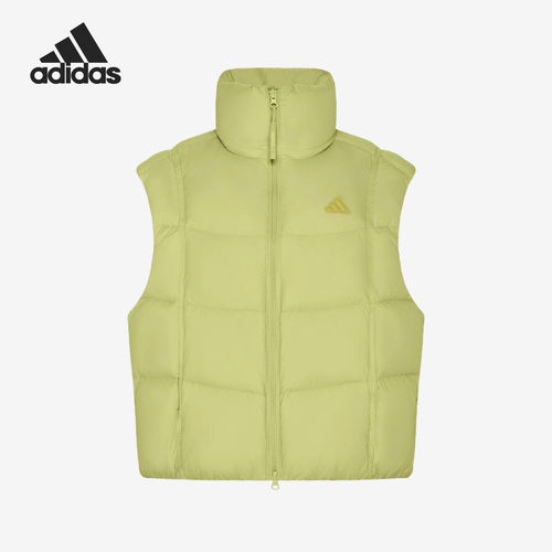 Adidas/阿迪达斯官方正品女士拒水防风保暖无袖羽绒马甲KW4734