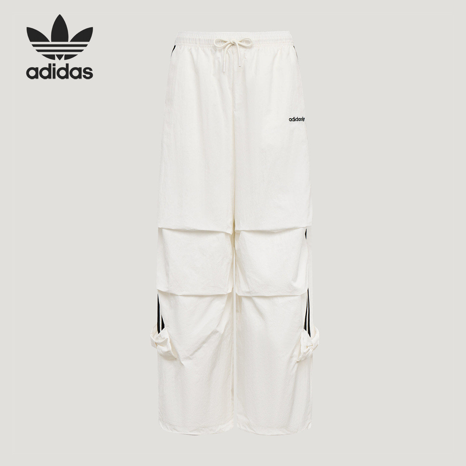 Adidas/阿迪达斯官方正品PARACHUTE PANTS女士宽松运动伞裤LF1193图片