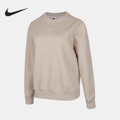 Nike/耐克官方正品2026女士运动休闲针织卫衣套头衫DQ5752-104