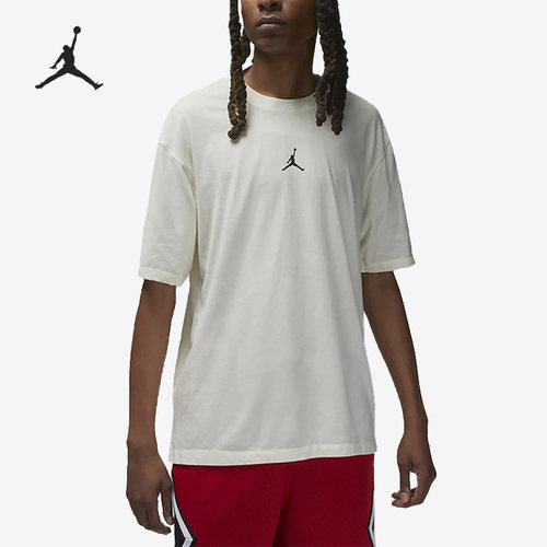 Nike/耐克官方正品Air Jordan夏季男子宽松透气短袖T恤DH8922-110
