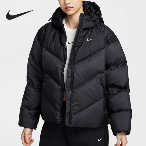 Nike/耐克官方正品STORM-FIT女士宽松户外保暖羽绒服HV5236-010
