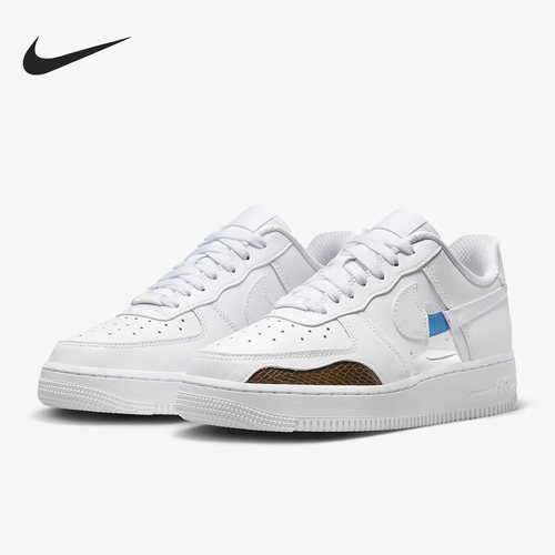 Nike/耐克官方正品Air Force 1女子休闲耐磨运动板鞋FB1906-100