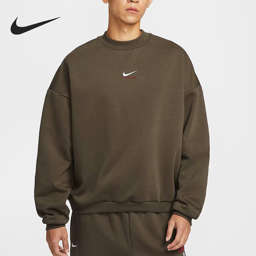 【马年限定】Nike/耐克正品2025男士圆领刺绣休闲卫衣 IQ3819-212