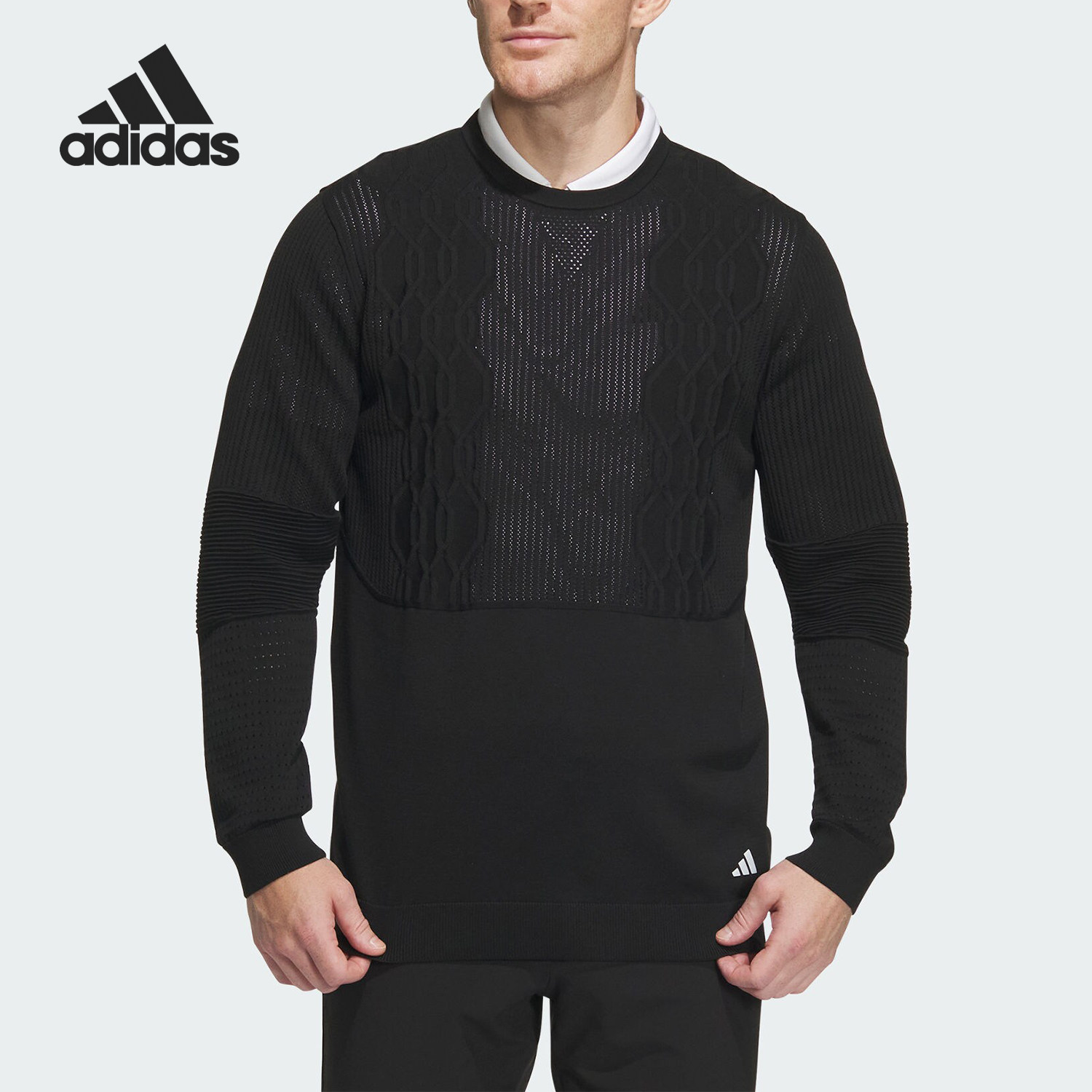 Adidas/阿迪达斯男士高尔夫毛衣