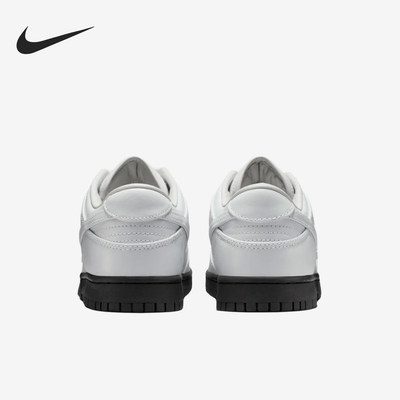 Nike/耐克官方正品DunkLow新款男女白黑色街头休闲板鞋IQ3342-100