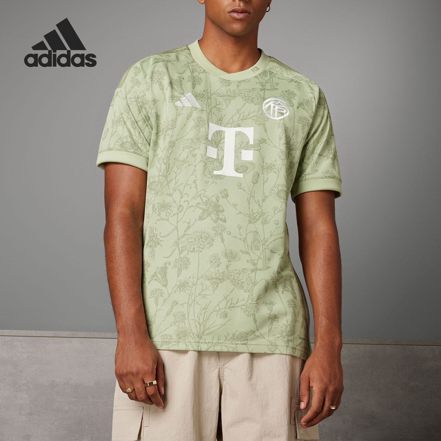 Adidas/阿迪达斯男士足球短袖