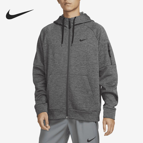 Nike/耐克官方正品春季新款男子休闲运动针织连帽长袖外套DQ4831