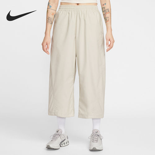 Nike/耐克官方正品春秋女士系带宽松简约时尚轻盈长裤IF5454-072
