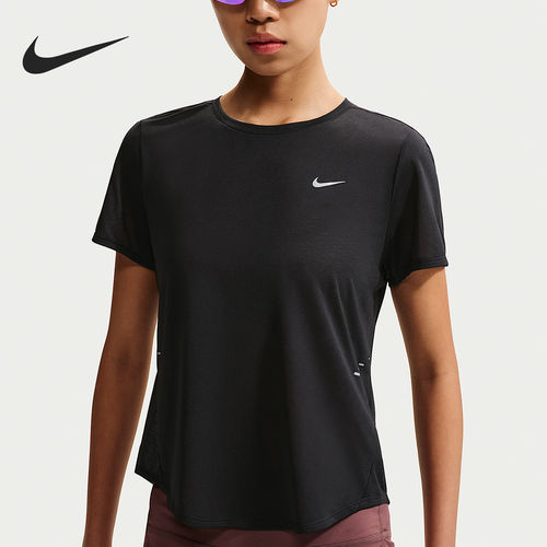 Nike/耐克官方正品夏季女士休闲短袖跑步运动上衣T恤IF1681-010