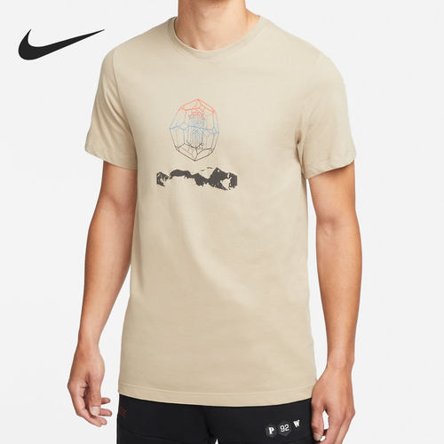 Nike/耐克官方正品休闲男子时尚运动宽松圆领短袖上衣 DM2463-247