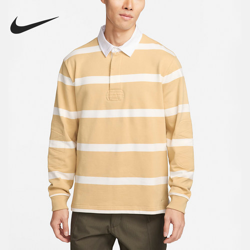 Nike/耐克官方正品春季男士翻领宽松休闲运动长袖卫衣FN3123-252