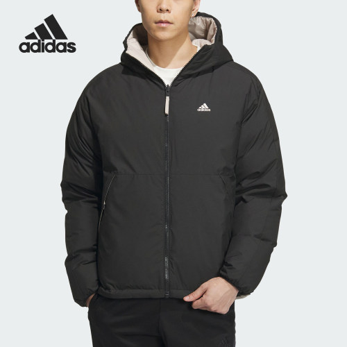 Adidas/阿迪达斯男子连帽羽绒服