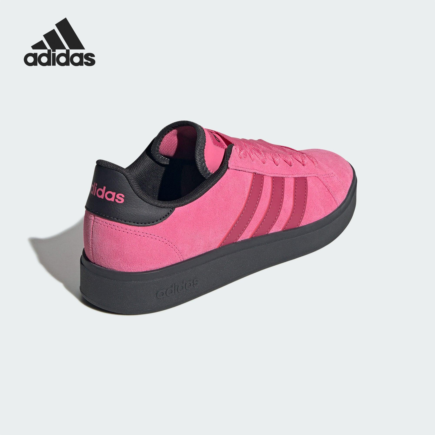 Adidas/阿迪达斯官方正品Grand Court男女时尚复古休闲板鞋KK1406 - 实物图