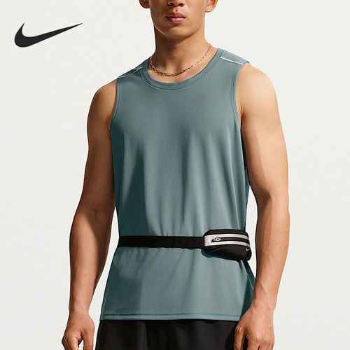 Nike/耐克官方正品Miler Dri-FIT男士篮球针织背心T恤IF2019-382