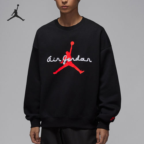 Nike/耐克官方正品Jordan Brooklyn男士加绒长袖卫衣IF1846-010