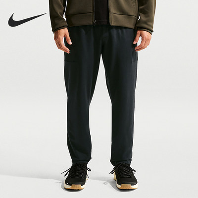 Nike/耐克官方正品2026春季款男士修身针织刺绣长裤II1307-010