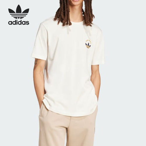 Adidas/阿迪达斯官方正品三叶草GraphicTe新款男短袖T恤IW3252