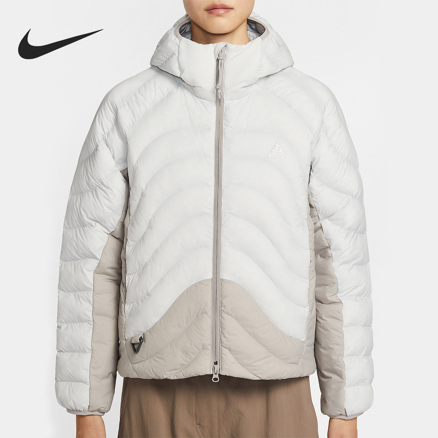 Nike/耐克官方正品2026春季款女士连帽保暖休闲棉服HM9964-025
