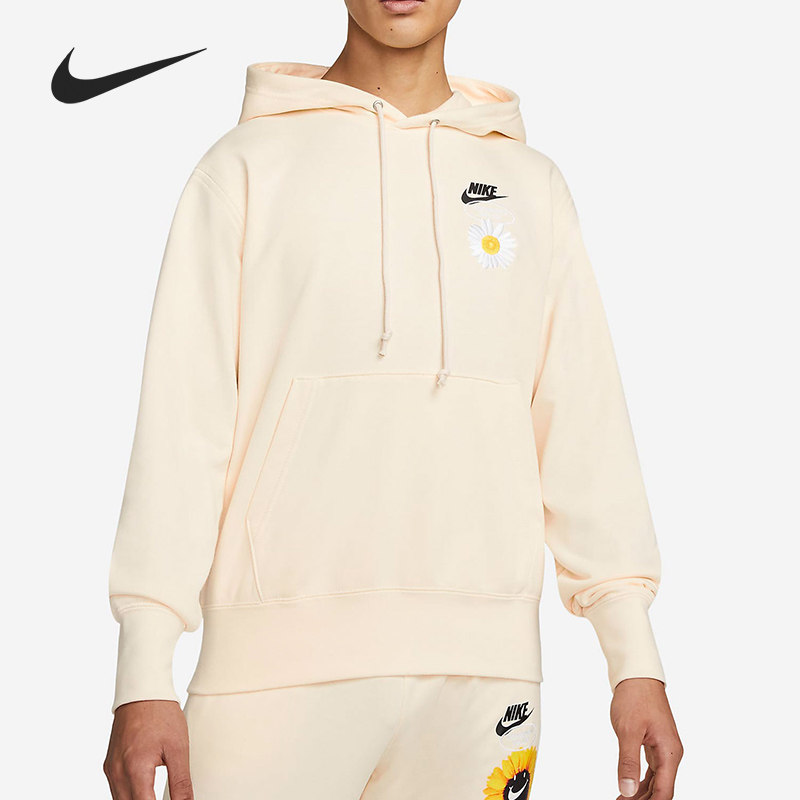 Nike/耐克官方正品运动服男子宽松休闲连帽长袖套头衫DM4994-113