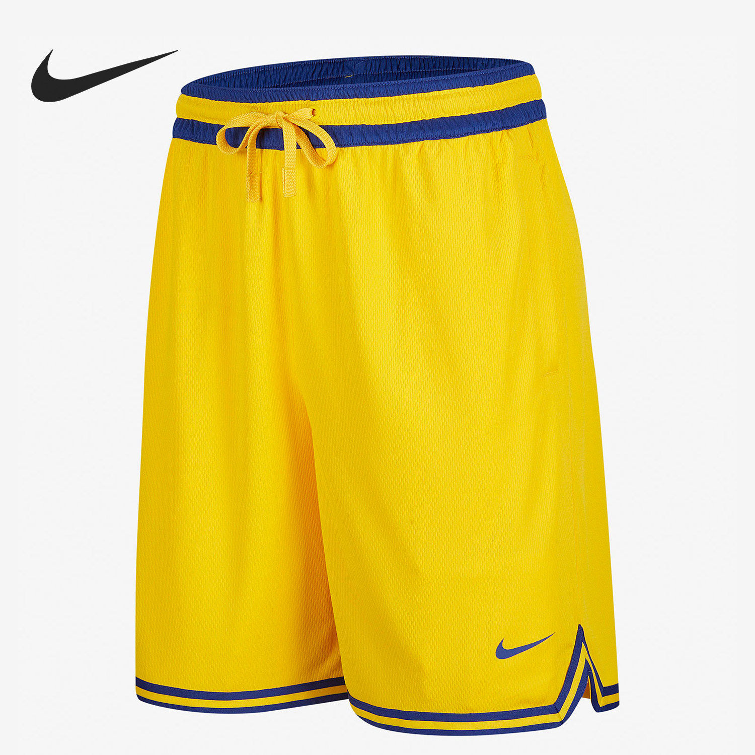 Nike/耐克官方正品金州勇士队男士宽松篮球运动短裤AV6461-728