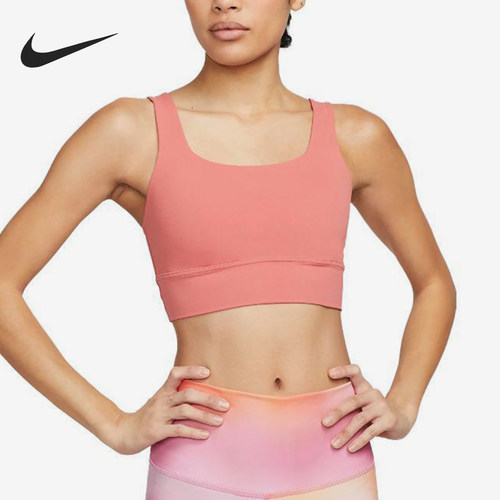 Nike/耐克官方正品夏季女士时尚简约健身运动休闲内衣DO6620-655