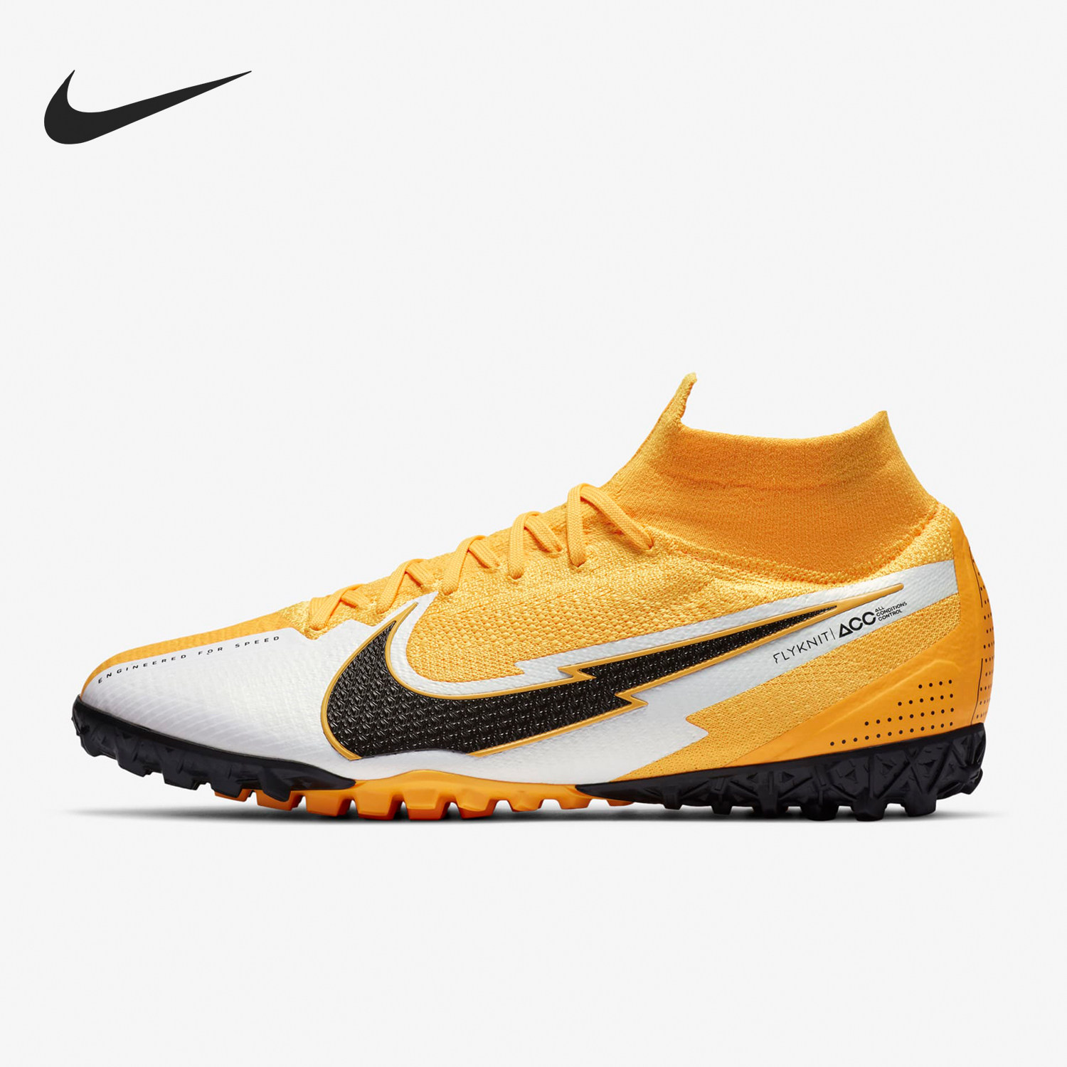 Nike/耐克官方正品时尚男士TF胶质碎钉透气防滑足球鞋AT7981-801