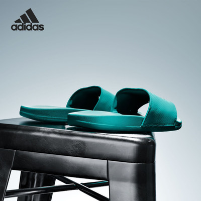 Adidas/阿迪达斯官方正品夏季男女复古运动休闲经典拖鞋KI6072