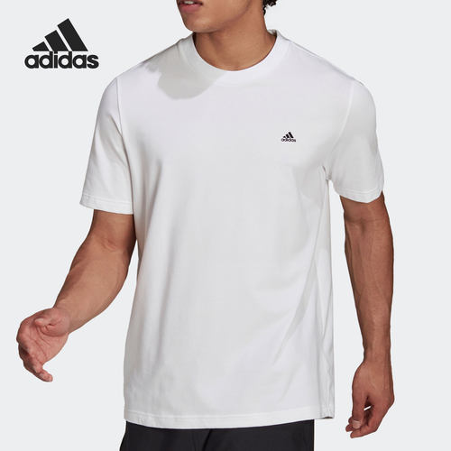 Adidas/阿迪达斯官方正品夏季新款运动休闲男子短袖T恤 GR4080