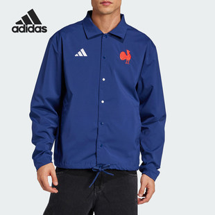 Adidas/阿迪达斯官方FFR LS JACKET男士复古运动外套JP0365