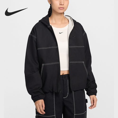 Nike/耐克官方正品Sportswear女士连帽工装运动外套IF0337-010