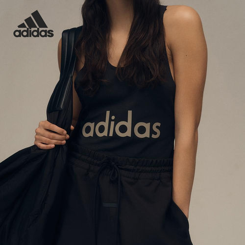 Adidas/阿迪达斯官方正品2026春季款男女圆领透气背心T恤IM5320