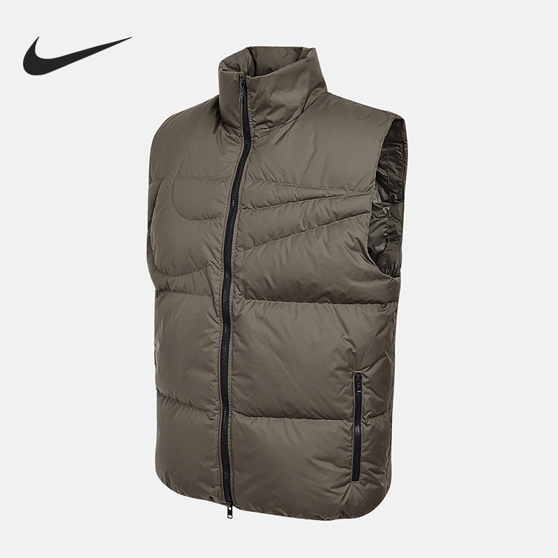 Nike/耐克官方正品2025冬季款男士立领保暖羽绒马甲IH2369-222