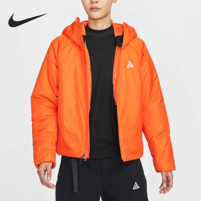 Nike/耐克官方正品2025女士轻薄保暖拒水连帽运动棉服FV7336-819