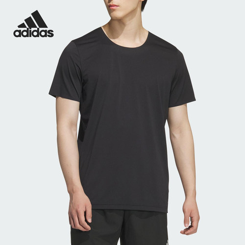 Adidas/阿迪达斯官方正品ESS SS TEE M男士运动跑步短袖KH3751