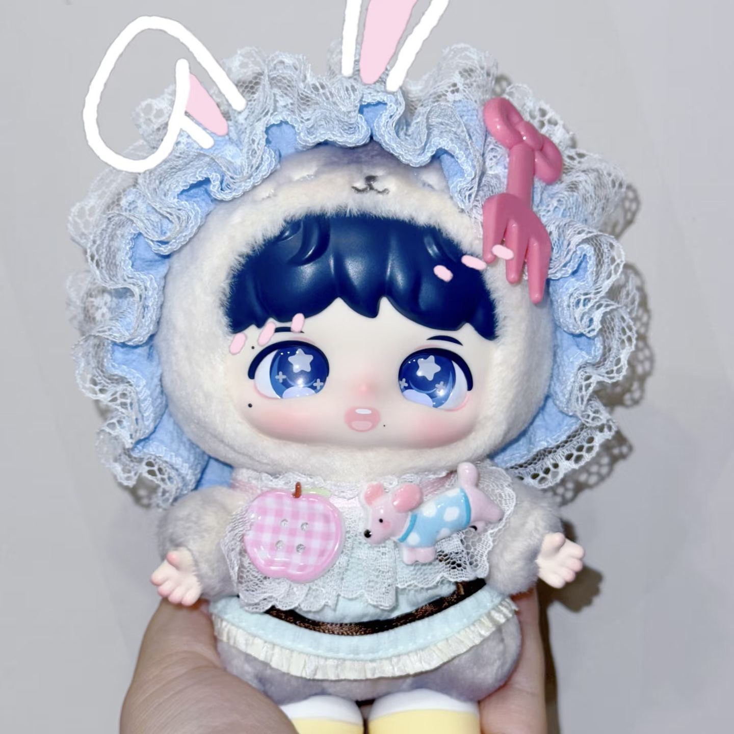 周深反深代词系列娃衣空壳壳衣服搪胶盲盒周深联名款娃衣不含娃娃