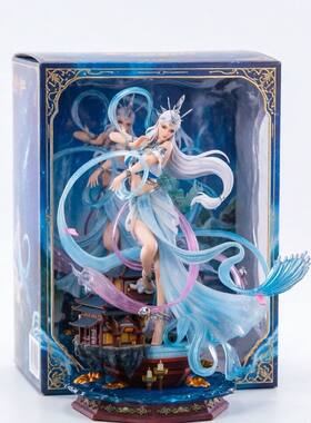 雪女飞雪玉花秦时明月灵韵手办