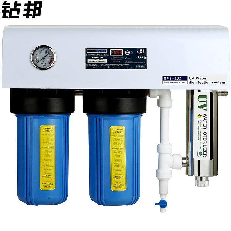 全屋大流量净水前置过滤器紫外线杀菌设备家用消毒器系统厂家