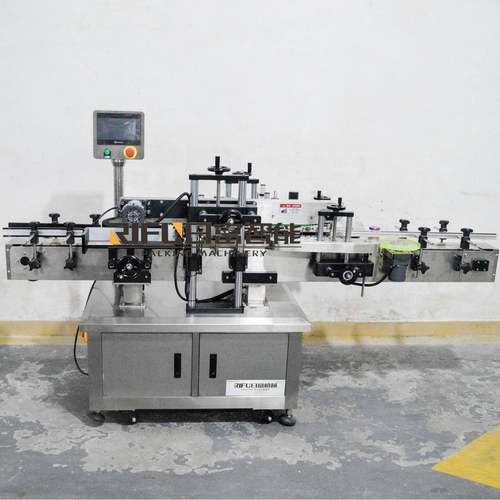 全自动六菱形瓶贴标机 方瓶辣椒酱贴标机 玻璃瓶塑料瓶贴标设备