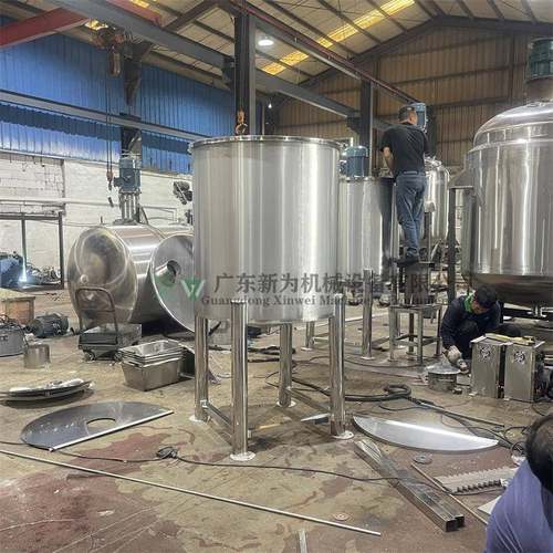 现货生产 强酸碱化工液体搅拌桶 胶水不锈钢分散罐 抽真空反应釜