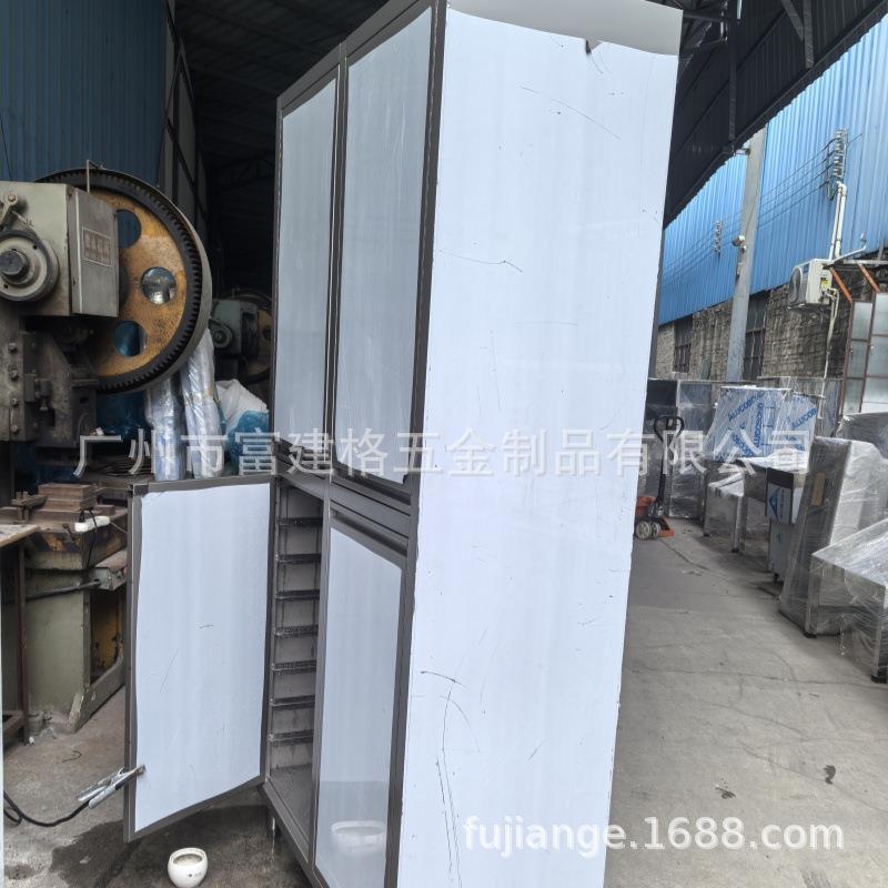 阳台防水收纳柜可放行李箱家用防腐蚀不锈钢落地置物柜储物柜子