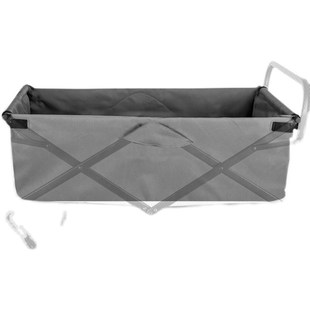 都锐折叠购物手拉小拖车内衬布袋易拆卸易洗