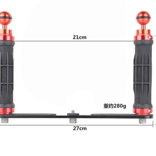 oo9潜水支架臂手持微单奥林巴斯防水补光灯