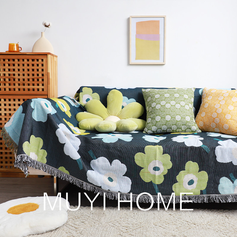 罂粟沙发巾加厚防滑盖布沙发垫全包沙发罩客厅布艺人座沙发,居家布艺,沙发套,淘宝优惠券,粉丝福利购,淘宝优惠卷