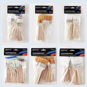 彩色尼龙毛刷子洁小刷子工业板刷排刷油画美术画画刷油漆刷除尘