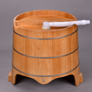 橡木坐浴桶木桶药浴臀浴熏洗盆女士半身熏蒸桶泡腰泡臀木盆
