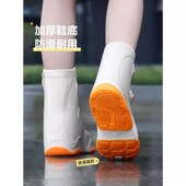 外穿雨鞋 硅胶雨靴防湿 防水防滑加厚耐磨下雨天脚女士男士