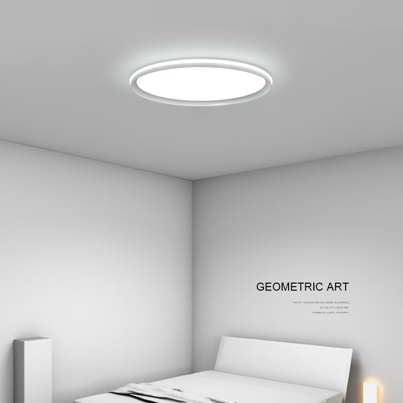 韵丝蔓卧室灯现代简约客厅灯led吸顶灯圆形创意房间2025新款灯具