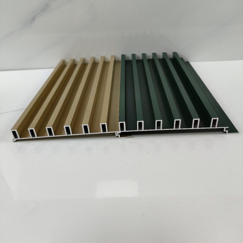 铝合金长城板装饰波浪板无缝护墙板半圆铝板门头扣板波纹板凹凸铝