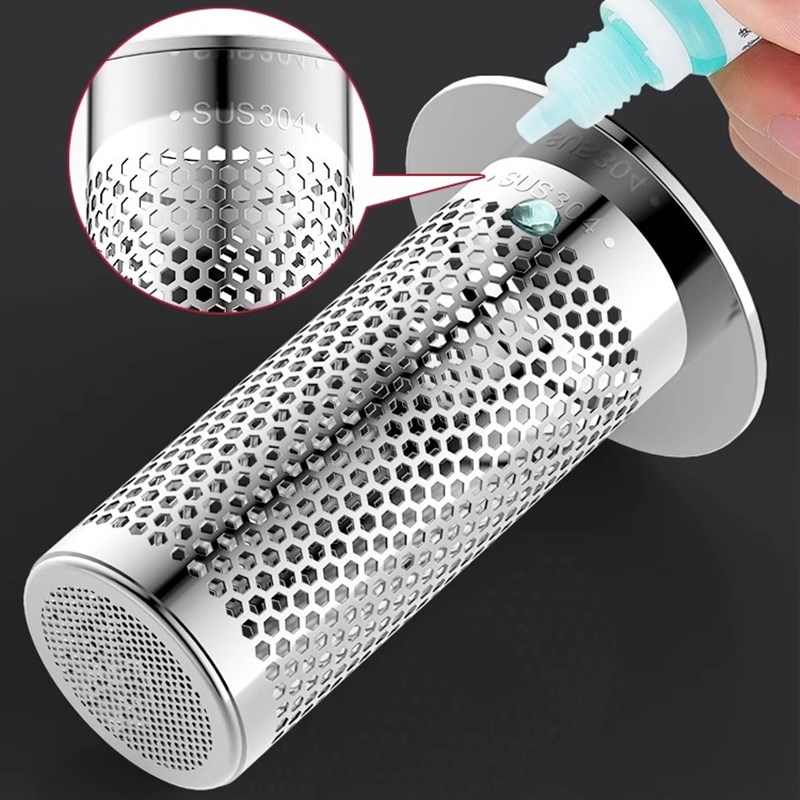 地漏不锈钢毛发地漏过网面盆下水管道卫生间洗手池脸盆防网