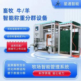 稱重分群畜牧智能養(yǎng)殖管理設(shè)備自動(dòng)識(shí)別記錄上傳云端智慧牛羊牧場(chǎng)